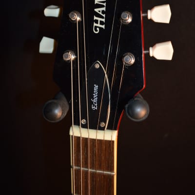 Hamer Echotone XT Series Semi-Hollow F Hole Electric Guitar w/ Roland GK-3 and Hardshell Case image 6