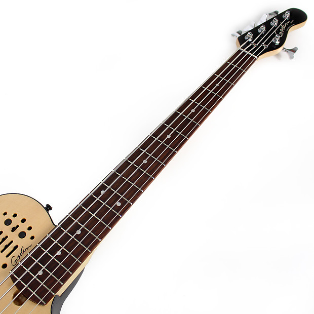 Godin A5 Ultra Fretted Acoustic Electric Bass Guitar B Stock in Natural