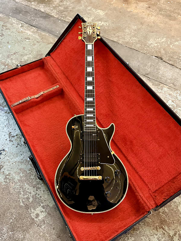 Burny RLC-70s SUSTAINER Les paul Singlecut custom Black