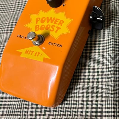 Colorsound Sola Sound Power Boost 1999-2009 - Orange image 4