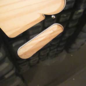 Guitar Madness Black Tele Pickguard 3-ply fits USA & MIM for Telecaster Fender BODY MOUNT image 3