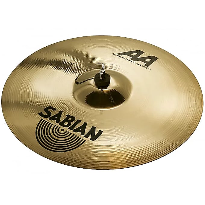 Sabian 18" AA Medium Thin Crash Cymbal 2006 - 2018 image 1
