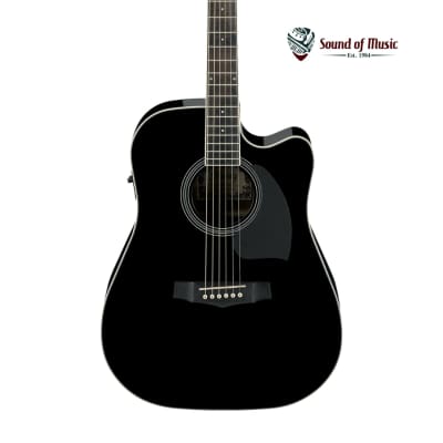 Ibanez PF15ECE Performance Acoustic-Electric Guitar - Black for sale