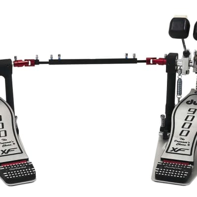 DW DWCP9002XF 9000 Series Double Bass Drum Pedal w/ Extended Footboard