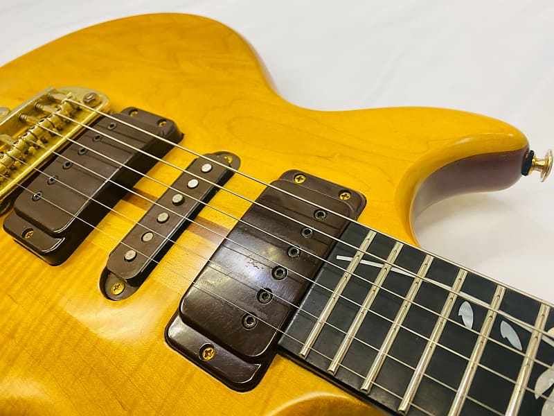 Greco GOIII-1500 Natural 1979 Electric guitar, ivy inlay