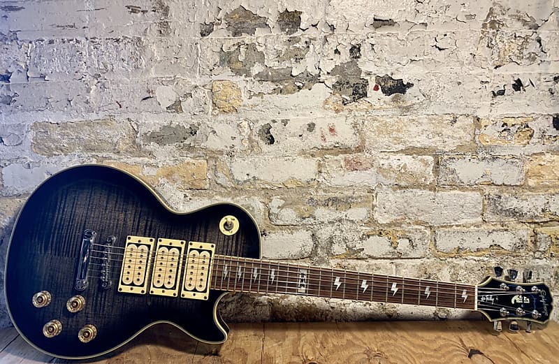 リ*ー様 ACE FREHLEY レスポールカスタム　ブラック Gibson Les Paul Custom, Ace Frehley- Owned 1983 Black | Reverb