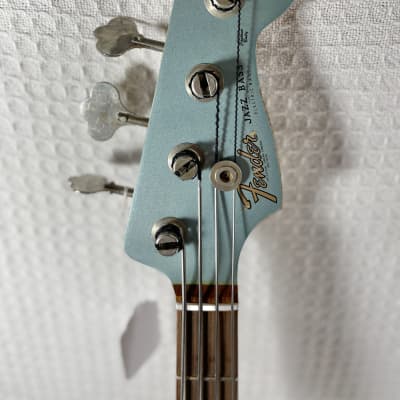 Fender 60th Anniversary Road Worn '60s Jazz Bass 2021 - Firemist Silver image 13