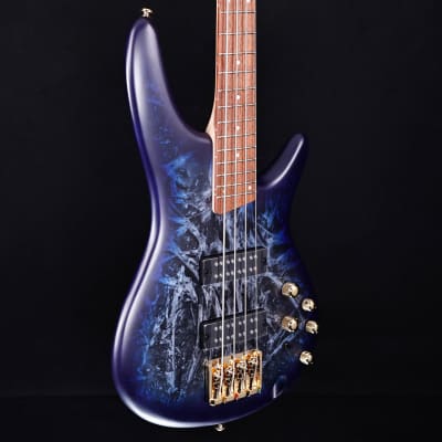 Ibanez SR Standard 4-string Electric Bass, Cosmic Blue Frozen Matte 7lbs 9.9oz image 3
