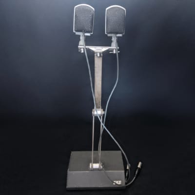 1970s Matched Pair of EAG MD-16N: Dynamic Cardioid Vintage Microphones /w Stand | Hungarian AKG D12 image 20
