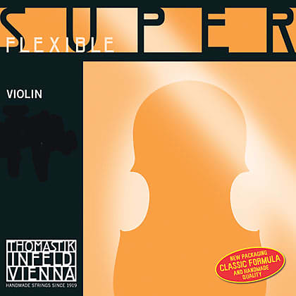 SuperFlexible Violin A. 4/4 Chrome Wound 10 image 1