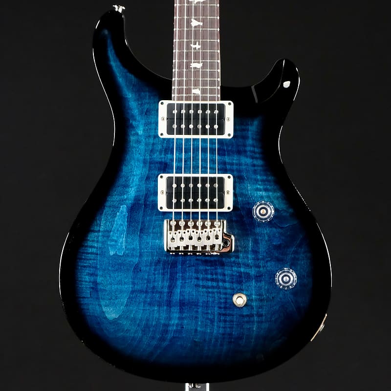 PRS CE 24 Electric Guitar - Whale Blue Smokewrap Burst | Reverb