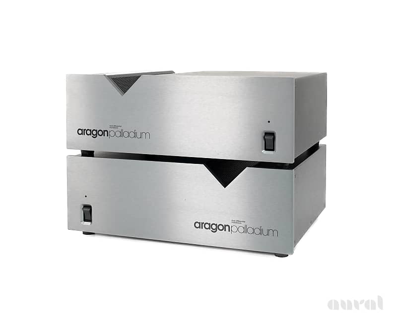 Aragon Palladium // Vintage / Solid-State Monoblock Amplifiers / Balanced Inputs / 030322/030323  			