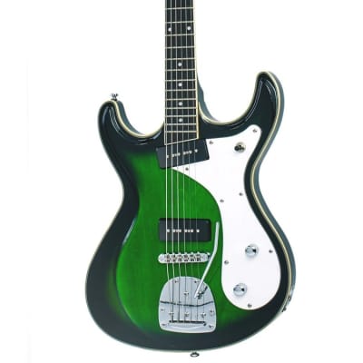 Eastwood Sidejack DLX Bound Basswood Body Bound Maple Set Neck 6-String Baritone Electric Guitar image 1