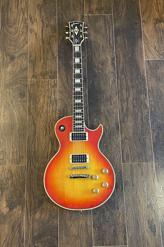 【大放出セール】 Custom Paul Les EG500C Greco 1982 Reverb | Sunburst Cherry - ギター