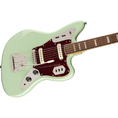 Squier Classic Vibe '70s Jaguar Electric Guitar, Indian Laurel Fingerboard, Surf Green image 14