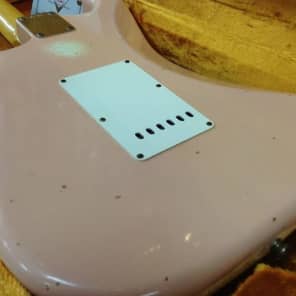Fender Custom Shop '63 Stratocaster 9239991856 2013 Faded Shell Pink image 7