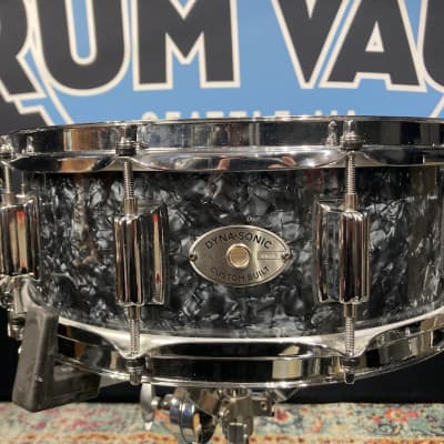 Rogers Dyna-Sonic 36BP 14X5" Snare Drum 2020s - Black Pearl image 11