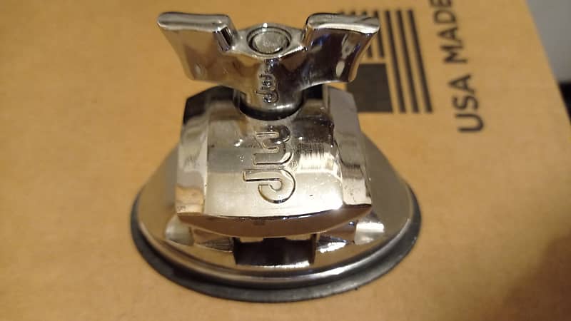 DW DWSMTB12CR 12.7mm Hinged Tom Mount Bracket 2010s - Chrome image 1
