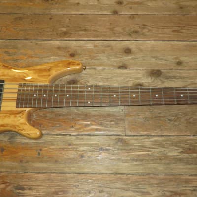 New Dillion USA Custom Shop Active 6 String Bass w/ Case Neck Thru image 1