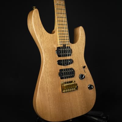 Charvel Pro-Mod DK24 Solid Body Electric Guitar Maple Fingerboard Mahogany Natural (MC220002334) image 9