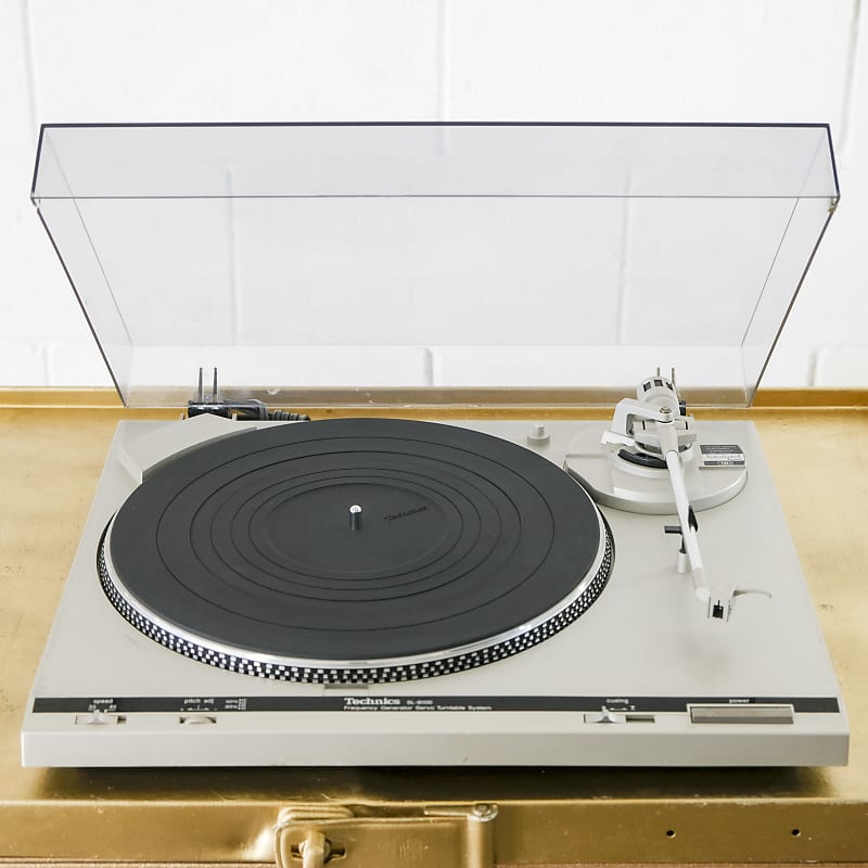 Technics SL-B100 2-Speed Belt-Drive Turntable SIlver | Reverb