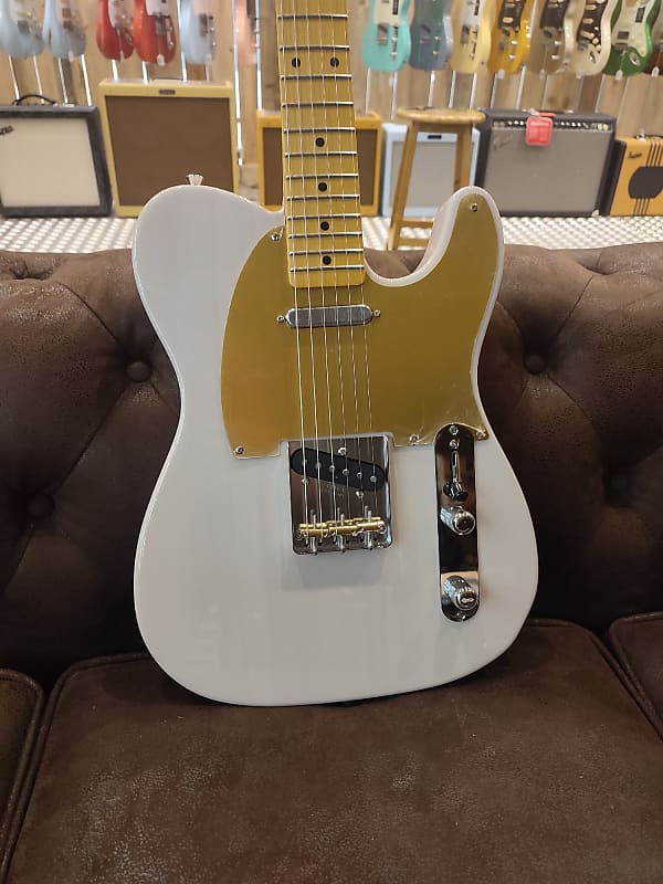 Fender JV Modified 50s Telecaster, Maple Fingerboard, White Blonde - Japan  Limited