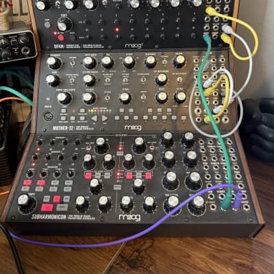 Moog Sound Studio 3 Mother-32 / DFAM / Subharmonicon | Reverb