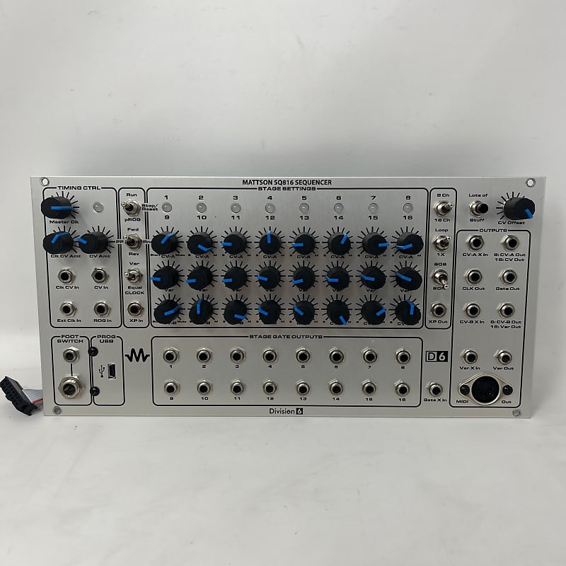 Division 6 Mattson SQ816 Sequencer