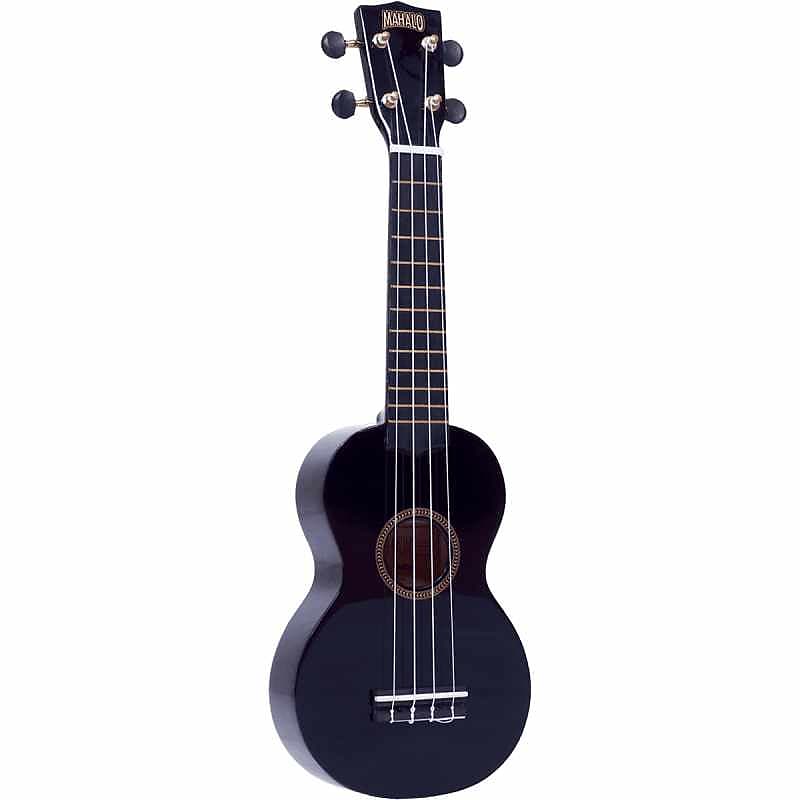 Mahalo MR1-BK Rainbow soprano black + housse image 1