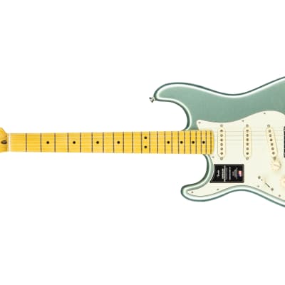Fender American Professional II Stratocaster Left-Hand MN - Mystic Surf Green for sale