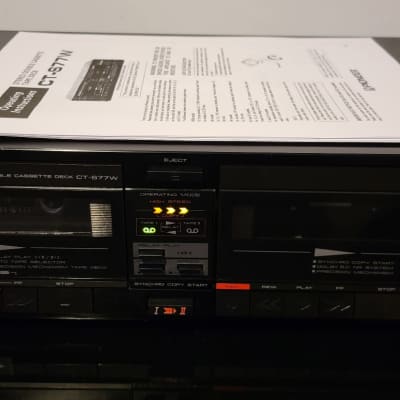 Pioneer CT-S77W   Cassette Deck in Orig. Box w/manual image 4