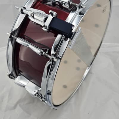 Yamaha 5.5x14 Stage Custom Snare Drum-Birch Shell 2020's - Cranberry image 5
