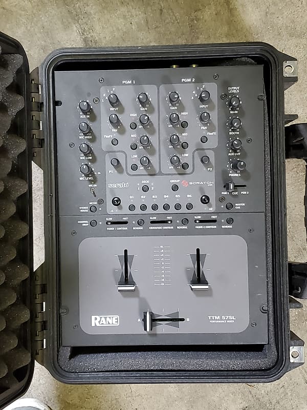 RANE TTM 57SL Serato Pro DJ Live 2Channel Performance Mixer Reverb
