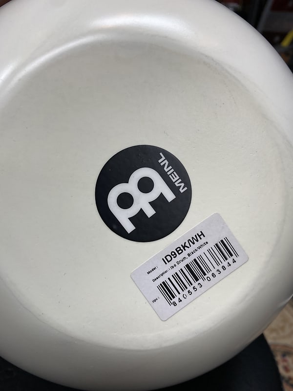 Meinl Fiberglass Liquid Ibo Drum - ID9BK/WH | Reverb Deutschland