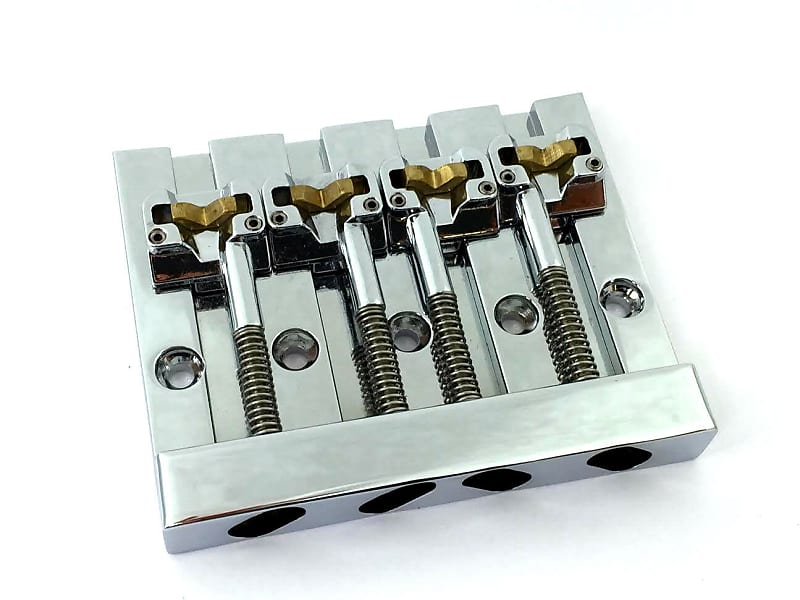 Hipshot Chrome Kickass Bass Bridge for Top Load Fender P