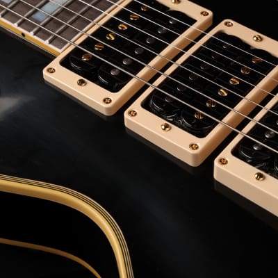 Gibson Custom Shop Peter Frampton "Phenix" Inspired Les Paul Custom Ebony image 15