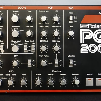 Roland PG-200 Synthesiser Programmer For JX-3P, MKS-30 and GR-700