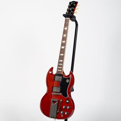 Gibson SG Standard '61 Sideways Vibrola Electric Guitar - Vintage Cherry image 7