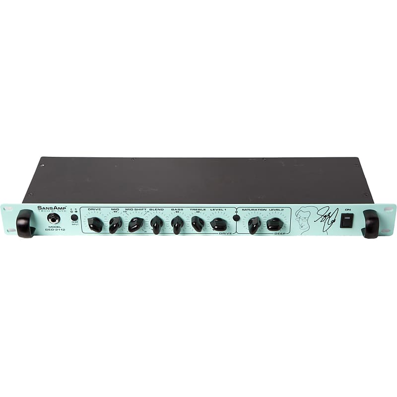 Tech 21 GED-2112 Geddy Lee SansAmp Rackmount Bass Preamp w