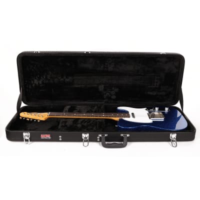 Crook T-Style Guitar Blue Sparkle Used image 8