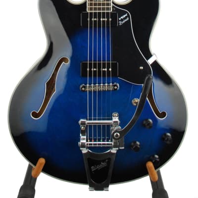 Vox Bobcat V90B with Bigsby - Sapphire Blue (SNR-0127) for sale