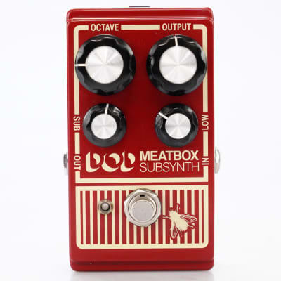 DOD Meatbox Reissue Rev 1 Octaver & Sub Synth Effect Pedal Not Working #52938 image 1