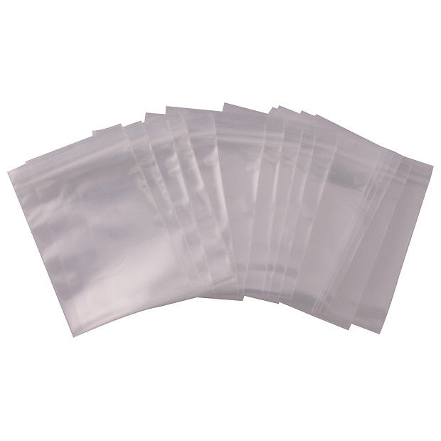 Seismic Audio SA-B34 3x4" 2 Mil Reclosable Poly Storage Bags (100-Pack) image 1