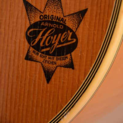 Arnold Hoyer 10b – 1959 German Vintage 6 String Western Flattop Guitar / Gitarre image 8