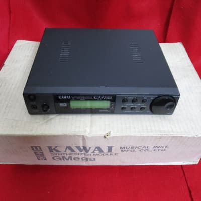 KAWAI GMega 32 voice Midi Synthesizer Module New internal battery Tested w/ Box