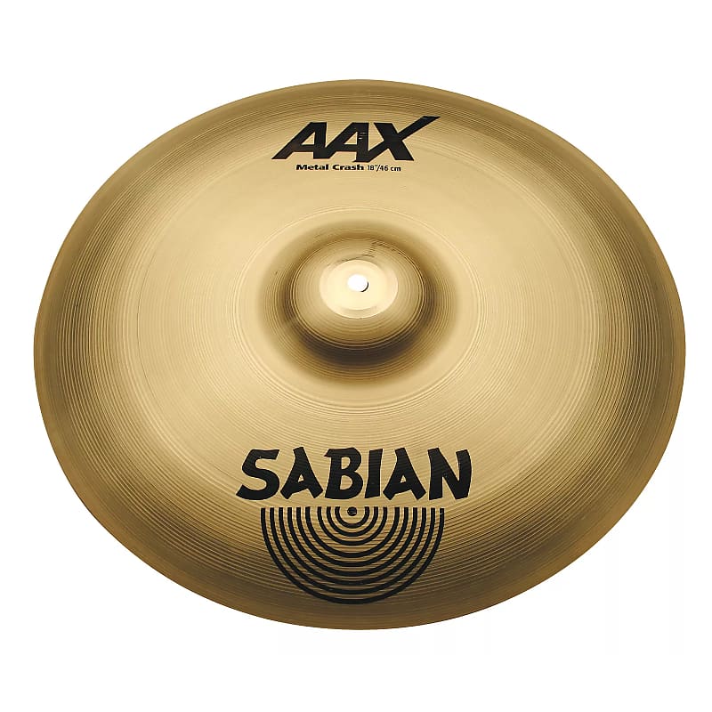 Sabian 18" AAX Metal Crash Cymbal 2002 - 2018 image 1
