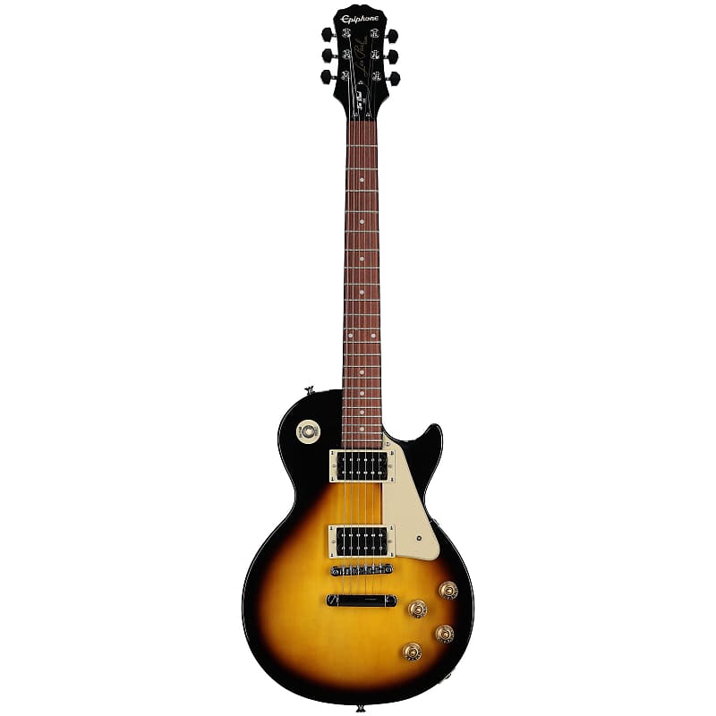 Epiphone Les Paul 100 Electric Guitar, Vintage Sunburst | Reverb