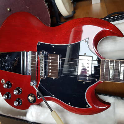 Gibson Gibson SG 50th Robbie Krieger limited run 2011 - vintage cherry VOS image 3