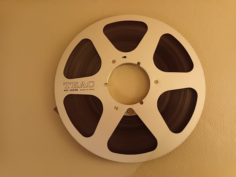 Burlington Recording 1/4 x 2500' PRO Series Reel To Reel Tape on 10.5 NAB  Metal Reel 1.5 Mil