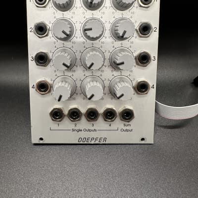 Doepfer A-135-1 QVCA / VCMIX Quad Linear VCA and Voltage Controlled Eurorack Mixer image 1